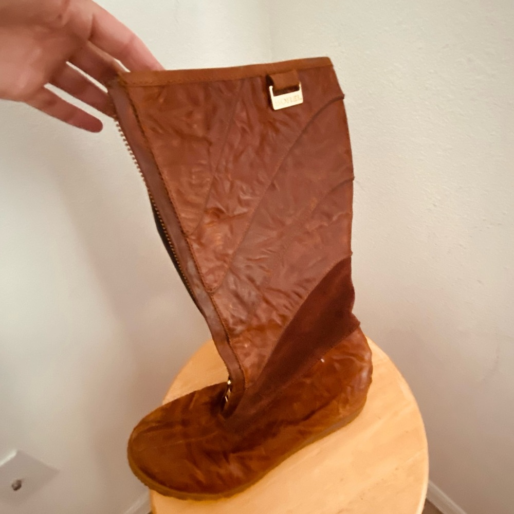 SOREL FIRENZY brown leather high boot - Picture 5 of 5